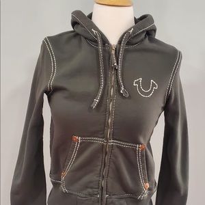 True Religion Zip up Hoodie